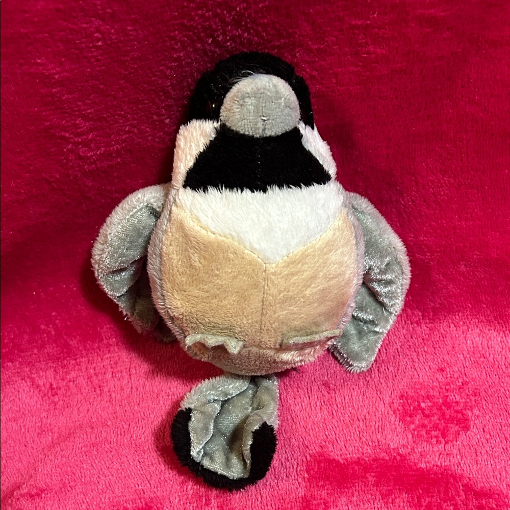 Webkinz Black White and Grey Bird